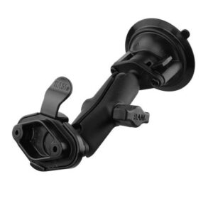 Ram Mount Twist-Lock Suction Cup Mount W/Ezy-Mount Quick Release Adapter