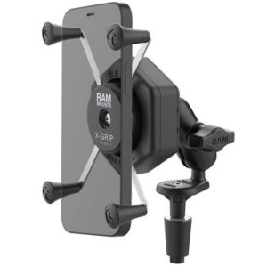 Ram Mount Ram X-Grip Large Phone Mount W/Vibe-Safe & Fork Stem Base - Short
