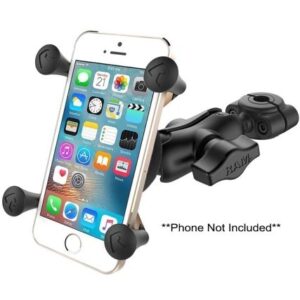 Ram Mount Ram Torque 3/8" -" Diameter Mini Rail Base With 1" Ball, Short Arm And X-Grip For Phones
