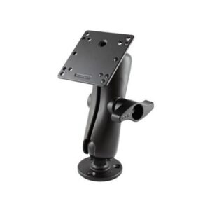 Ram Mount 4.75" Square Base Vesa 75mm & 100mm Hole Patterns W/Surface Mount - 2.25" Rubber Ball "D" Size