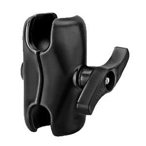 Ram Mount Double Socket Short Arm F/3-3/8" E Size Ball Base