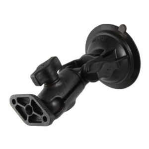 Ram Mount Ram Twist-Lock Composite Suction Cup Ratchet Mount W/Diamond Plate