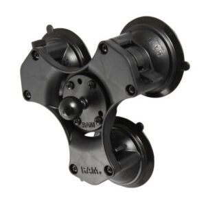 Ram Mount Twist-Lock Triple Suction Cup Ball Base