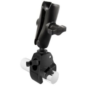 Ram Mount 1" Ball Standard Length Double Socket Arm W/Medium Tough-Claw Base