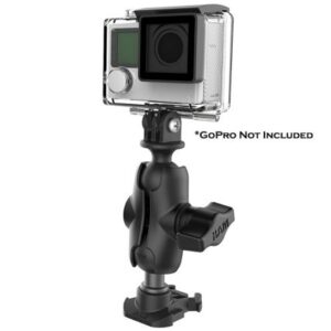 Ram Mount Ram 1" Ball Adapter For Gopro Bases With Short Arm And Action Camera Adapter