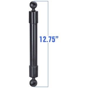 Ram Mount 12.75" Long Extension Pole W/2 1" Balls