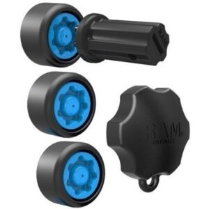 Ram Mount Pin-Lock Security Kit F/Single Swing Arm And Gimbal Mount