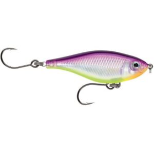 Rapala X-Rap Twitchin&Rsquo; Mullet 2-1/2" Purple Chartreuse