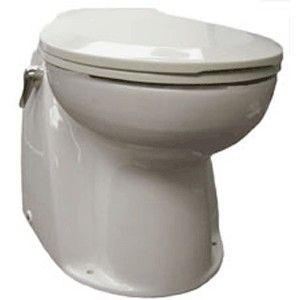 Raritan Atlantes Freedom W/ Vortex-Vac - Household Style - White - Freshwater Solenoid - Smart Toilet Control - 12v