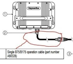 Raymarine A80328 Adapter Cable