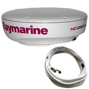 Raymarine Rd424hd 4kw Digital Radar Dome W/10m Cable