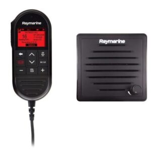 Raymarine Ray90 Wired Second Station Kit W/Passive Speaker, Raymic Wired Handset & Raymic Extension Cable - 10m