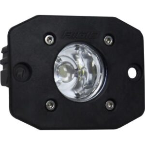 Rigid Industries Ignite Flush Mount Flood - Single - Black