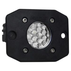 Rigid Industries Ignite Flush Mount Diffused - Single - Black
