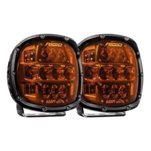 Rigid Industries Adapt Xp W/Amber Pro Lens - Pair