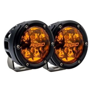 Rigid Industries 360 Series 4" Spot W/Amber Pro Lens - Pair