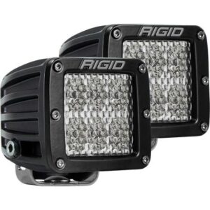 Rigid Industries D-Series Pro Specter-Diffused Led - Pair - Black