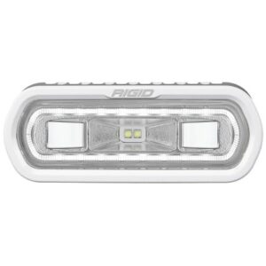 Rigid Industries Sr-L Series Marine Spreader Light - White Surface Mount - White Light W/White Halo