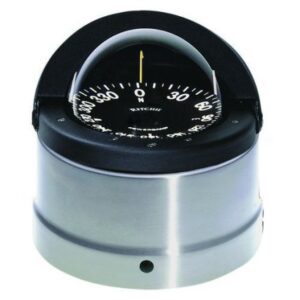 Ritchie Dnp-200 Navigator Compass - Binnacle Mount - Polished Stainless Steel/Black