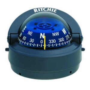 Ritchie S-53g Explorer Compass - Surface Mount - Gray