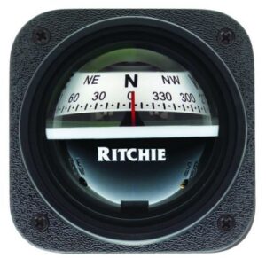 Ritchie V-537w Explorer Compass - Bulkhead Mount - White Dial