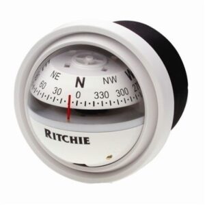 Ritchie V-57w.2 Explorer Compass - Dash Mount - White