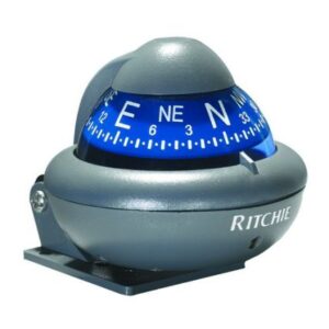 Ritchie X-10-A Ritchiesport Automotive Compass - Bracket Mount - Gray