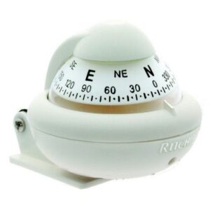 Ritchie X-10w-M Ritchiesport Compass - Bracket Mount - White