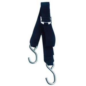 Rod Saver Stainless Steel Roller Buckle Gunwale Tie-Down - 2" X 20'