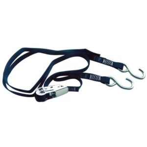 Rod Saver Stainless Steel Ratchet Gunwale Tie-Down - 1" X 16'
