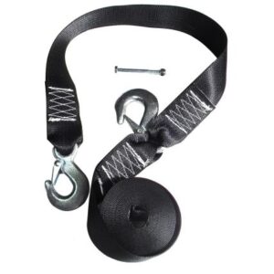 Rod Saver Winch Strap Replacement W/Safety Strap - 20'