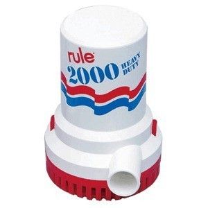 Rule 2000 G.P.H. Non-Automatic Bilge Pump - 24v