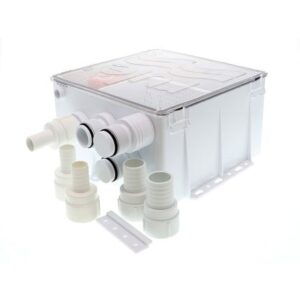 Rule Shower Drain Box W/800 Gph Pump - 12v