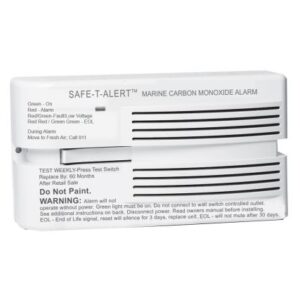 Safe-T-Alert 65 Series Marine Carbon Monoxide Alarm 12v - Surface Mount - White