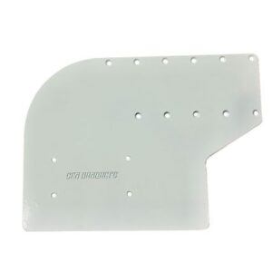 Sea Brackets Small Offset Trolling Motor Plate F/Garmin&Rsquo;S Kraken