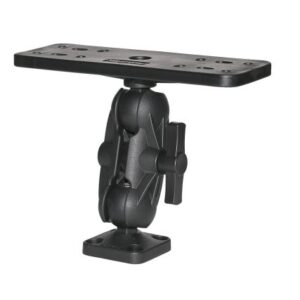 Scotty 163 1.5" Ball Mount W/Fishfinder & Universal Mounting Plate