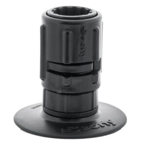 Scotty 448 Stick-On Mount W/Gear-Head Adapter - 3" Pad