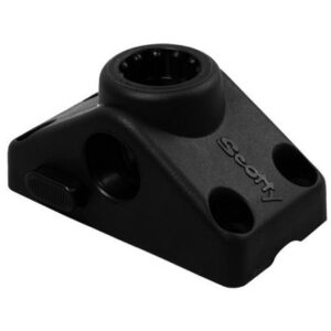 Scotty 241 Locking Combination Side Or Deck Mount - Black