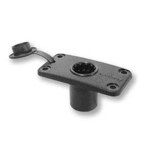 Scotty 244 Flush Deck Mount W/Rain Cap
