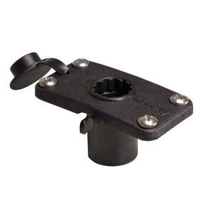 Scotty 244 Locking Flush Deck Mount W/Rain Cap
