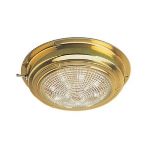 Sea-Dog Brass Led Dome Light - 5" Lens