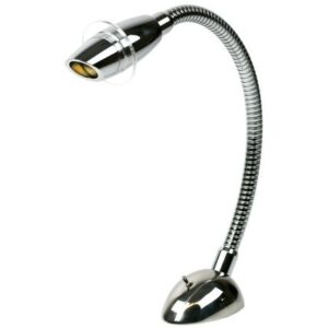 Sea-Dog Deluxe High Power Led Reading Light Flexible W/Switch - Cast 316 Stainless Steel/Chromed Cast Aluminum