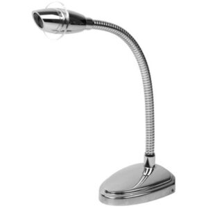 Sea-Dog Deluxe High Power Led Reading Light Flexible W/Touch Switch - Cast 316 Stainless Steel/Chromed Cast Aluminum
