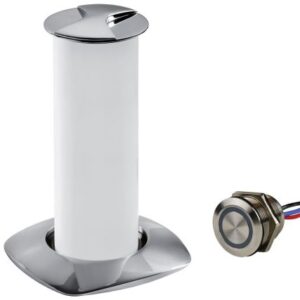 Sea-Dog Aurora Stainless Steel Led Pop-Up Table Light - 3w W/Touch Dimmer Switch