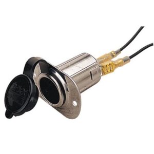 Sea-Dog 12v Stainless Steel Power Socket