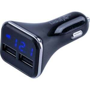 Sea-Dog Dual Usb Power Plug W/Voltage/Amp Meter