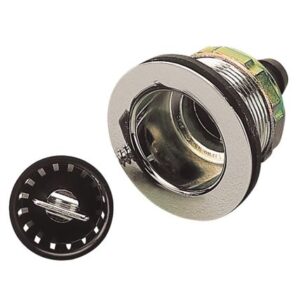 Sea-Dog Sink Drain W/Strainer F/2" Openings -" Barb