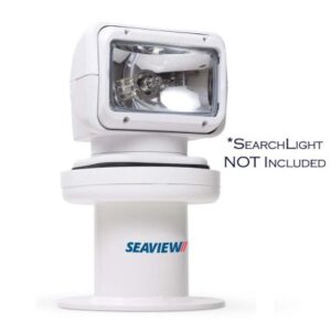 Seaview 6.38" Vertical Searchlight & Thermal Camera Mount W/8" Round Base Plate