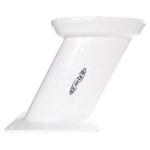 Seaview 12" Modular Mount Aft Raked 10 X 10 Base Plate - F/Large Sat Domes - 18" Top Plate Required