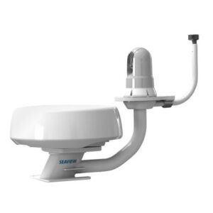 Seaview 16.75" Dual Mount Pre-Drilled F/Most Closed Dome Radars Top F/Flir Searchlight Satellite Domes